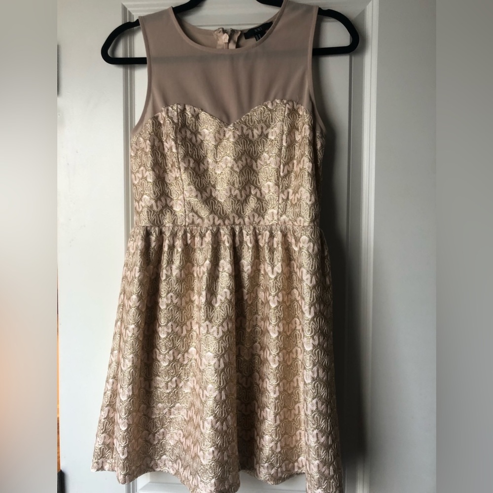 Gold glittery dress - worn once